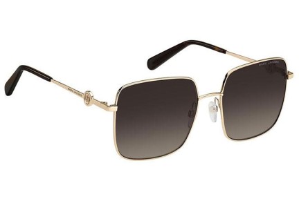 Okulary przeciwsłoneczne Marc Jacobs MARC654/S 06J/HA Kwadratowe Złote