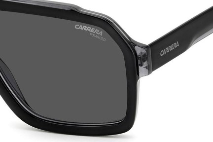 Okulary przeciwsłoneczne Carrera CARRERA1053/S UIH/M9 Polarized Flat Top Czarne