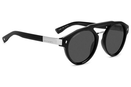 Okulary przeciwsłoneczne Dsquared2 D20085/S 284/IR Owalne Czarne