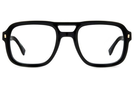 Okulary korekcyjne Dsquared2 D20087 2M2 Kwadratowe Czarne