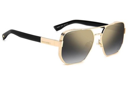 Okulary przeciwsłoneczne Dsquared2 D20083/S RHL/FQ Pilotki (Aviator) Złote