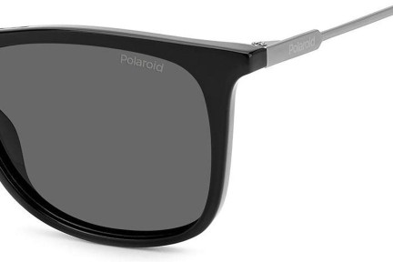 Okulary przeciwsłoneczne Polaroid PLD4145/S/X 807/M9 Polarized Kwadratowe Czarne