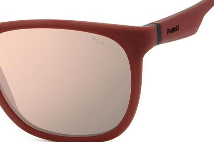 Okulary przeciwsłoneczne Polaroid PLD2140/S T9H/JQ Polarized Kwadratowe Brązowe