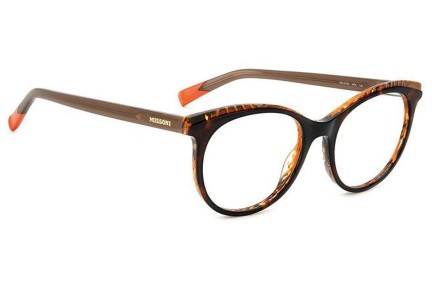 Okulary korekcyjne Missoni MIS0145 HTK Okrągłe Havana