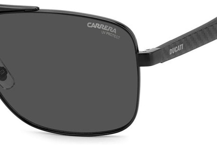 Okulary przeciwsłoneczne Carrera Ducati CARDUC022/S 807/IR Pilotki (Aviator) Czarne