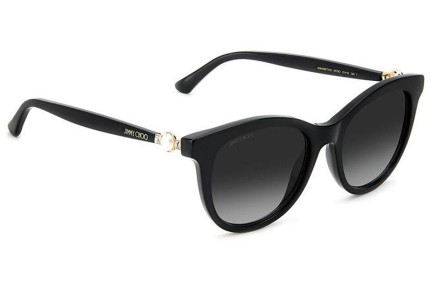 Okulary przeciwsłoneczne Jimmy Choo ANNABETH/S 807/9O Kocie oczy Czarne