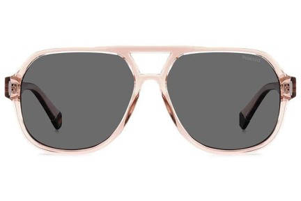 Okulary przeciwsłoneczne Polaroid PLD6193/S 35J/M9 Polarized Pilotki (Aviator) Różowe