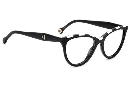 Okulary korekcyjne Carolina Herrera HER0148 80S Kocie oczy Czarne