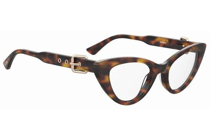 Okulary korekcyjne Moschino MOS618 05L Kocie oczy Havana