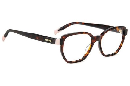 Okulary korekcyjne Missoni MIS0134 086 Kwadratowe Havana