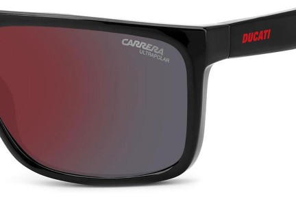 Okulary przeciwsłoneczne Carrera Ducati CARDUC011/S 807/H4 Flat Top Czarne