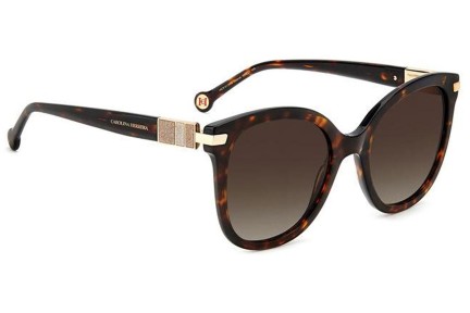 Okulary przeciwsłoneczne Carolina Herrera HER0134/S 086/HA Okrągłe Havana