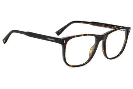 Okulary korekcyjne Dsquared2 D20079 086 Kwadratowe Havana