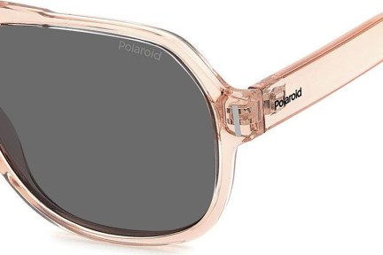 Okulary przeciwsłoneczne Polaroid PLD6193/S 35J/M9 Polarized Pilotki (Aviator) Różowe