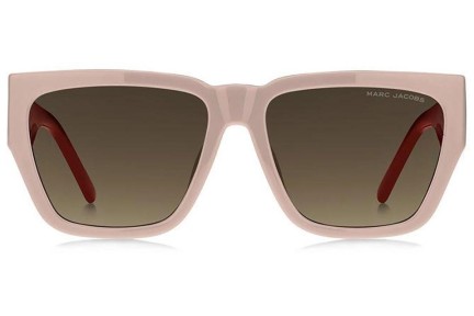 Okulary przeciwsłoneczne Marc Jacobs MARC646/S C48/HA Kwadratowe Różowe