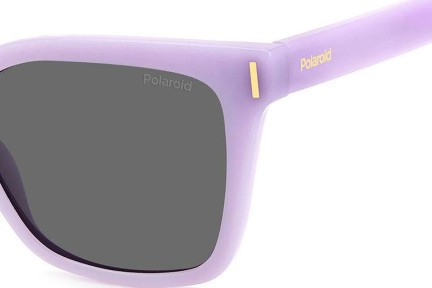 Okulary przeciwsłoneczne Polaroid PLD6192/S 789/M9 Polarized Kocie oczy Fioletowe