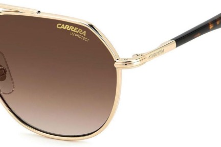 Okulary przeciwsłoneczne Carrera CARRERA303/S 06J/HA Pilotki (Aviator) Złote