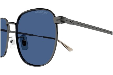 Okulary przeciwsłoneczne Mont Blanc MB0265S 003 Nieregularny Srebrne