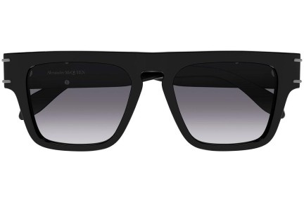 Okulary przeciwsłoneczne Alexander McQueen AM0397S 001 Kwadratowe Czarne