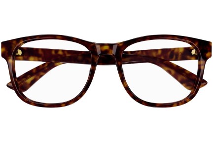 Okulary korekcyjne Gucci GG1344O 006 Prostokątne Havana