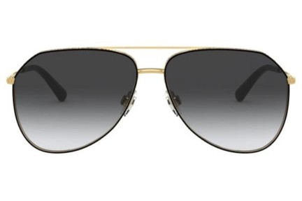 Okulary przeciwsłoneczne Dolce & Gabbana DG2244 13348G Pilotki (Aviator) Złote