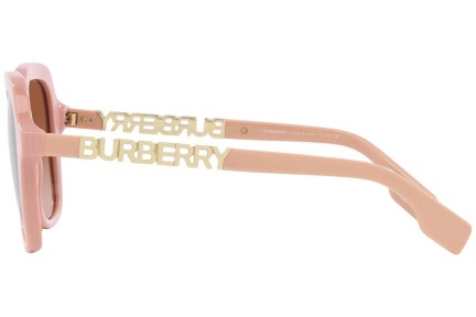 Okulary przeciwsłoneczne Burberry Joni BE4389 406113 Kwadratowe Różowe