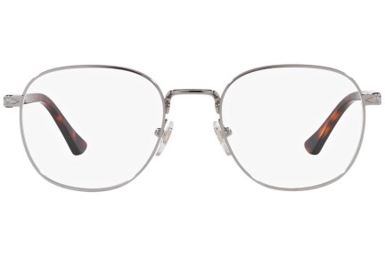 Okulary korekcyjne Persol PO1007V 513 Okrągłe Srebrne