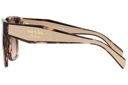 Okulary przeciwsłoneczne Prada PR24ZS 07R0A6 Kwadratowe Havana