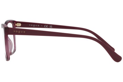 Okulary korekcyjne Vogue Eyewear VO5420 2909 Kocie oczy Czerwone