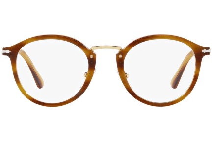 Okulary korekcyjne Persol Vico PO3309V 960 Okrągłe Brązowe