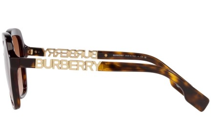 Okulary przeciwsłoneczne Burberry Joni BE4389 300213 Kwadratowe Havana