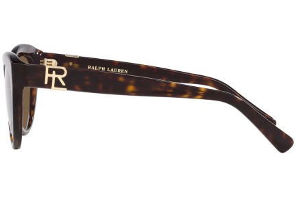 Okulary przeciwsłoneczne Ralph Lauren The Betty RL8213 500373 Kocie oczy Havana