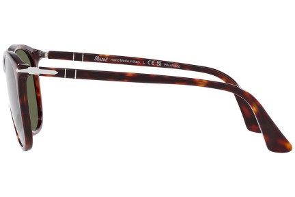 Okulary przeciwsłoneczne Persol PO3314S 24/58 Polarized Okrągłe Havana