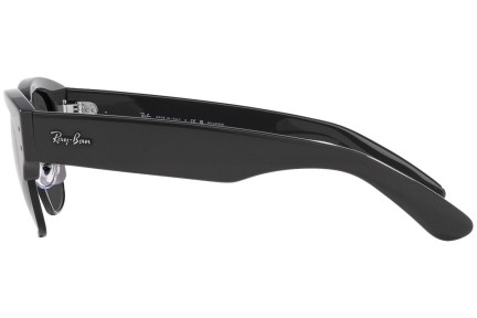 Okulary przeciwsłoneczne Ray-Ban Mega Clubmaster RB0316S 136748 Polarized Browline Czarne