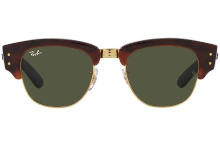 Okulary przeciwsłoneczne Ray-Ban Mega Clubmaster RB0316S 990/31 Browline Havana