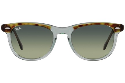 Okulary przeciwsłoneczne Ray-Ban Eagleeye RB2398 1376BH Okrągłe Zielone