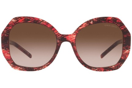 Okulary przeciwsłoneczne Giorgio Armani AR8180 600113 Oversize Havana