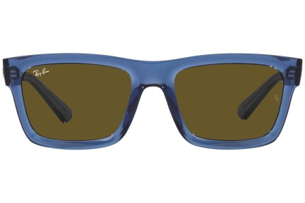 Okulary przeciwsłoneczne Ray-Ban Warren RB4396 668073 Prostokątne Niebieskie