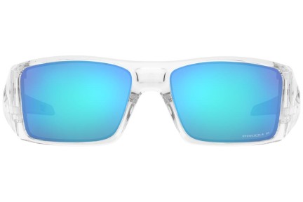 Okulary przeciwsłoneczne Oakley Heliostat OO9231-07 Polarized Prostokątne Przezroczyste