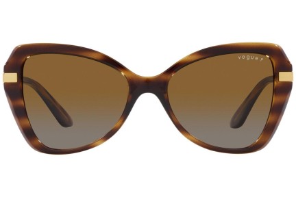 Okulary przeciwsłoneczne Vogue Eyewear VO5479S 1508T5 Polarized Kocie oczy Havana