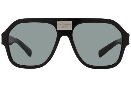 Okulary przeciwsłoneczne Dolce & Gabbana DG4433 282087 Pilotki (Aviator) Czarne