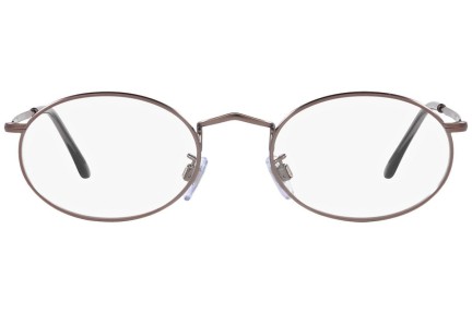 Okulary korekcyjne Giorgio Armani AR131VM 3006 Owalne Brązowe