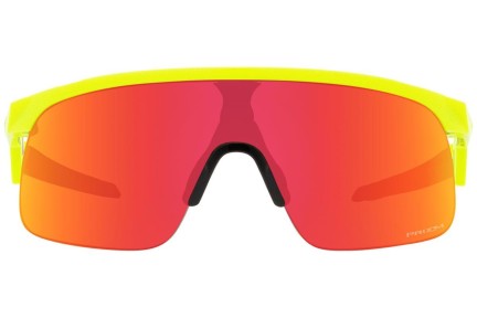 Okulary przeciwsłoneczne Oakley Resistor OJ9010-10 Pojedyncze | Shield Żółte