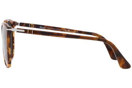 Okulary przeciwsłoneczne Persol PO3316S 110248 Polarized Kwadratowe Havana