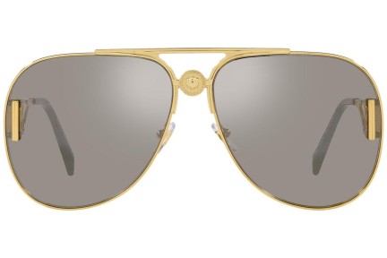 Okulary przeciwsłoneczne Versace VE2255 10026G Pilotki (Aviator) Złote