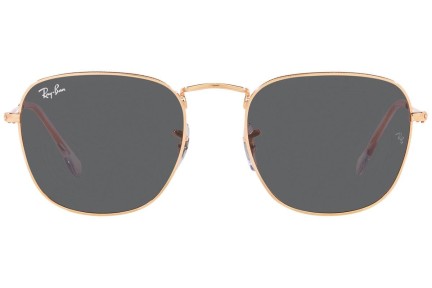 Okulary przeciwsłoneczne Ray-Ban Frank RB3857 9202B1 Kwadratowe Brązowe