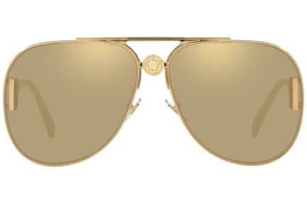 Okulary przeciwsłoneczne Versace VE2255 100203 Pilotki (Aviator) Złote