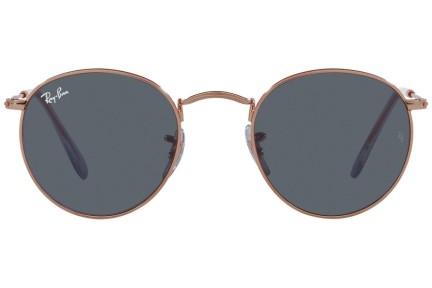 Okulary przeciwsłoneczne Ray-Ban Round Metal RB3447 9202R5 Okrągłe Brązowe