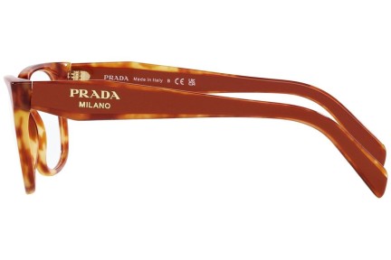 Okulary korekcyjne Prada PR17ZV 4BW1O1 Prostokątne Havana