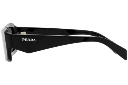 Okulary przeciwsłoneczne Prada PR27ZS 16K08Z Prostokątne Czarne